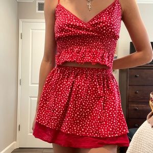cute reworked set 
(Comes with both top and skirt)
shipping is $4
